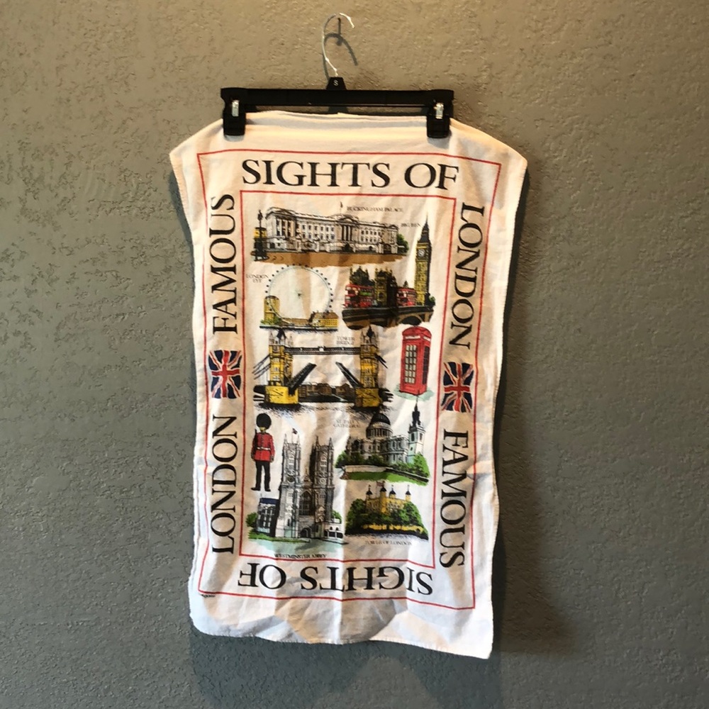 London dishcloth